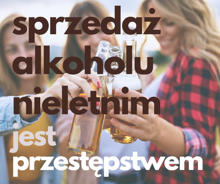 młodzi ludzie z alkoholem (mat. UM Cieszyn)